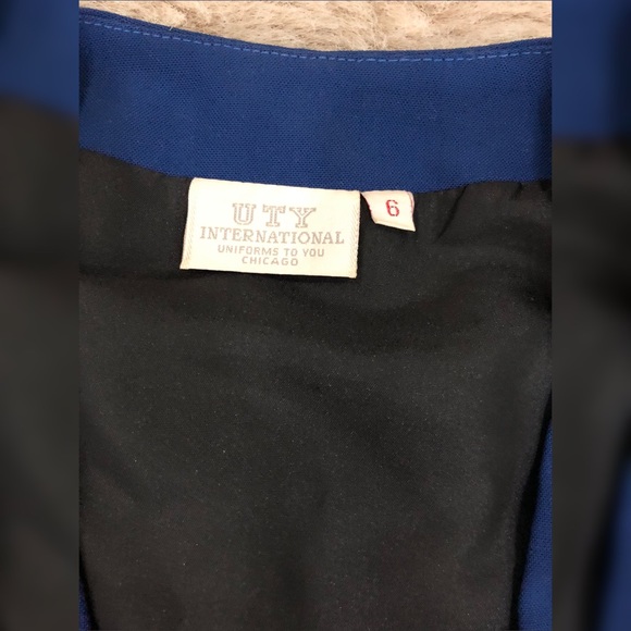 Dark Blue Vest UTY International w/ Holes For Tag - Picture 3 of 3